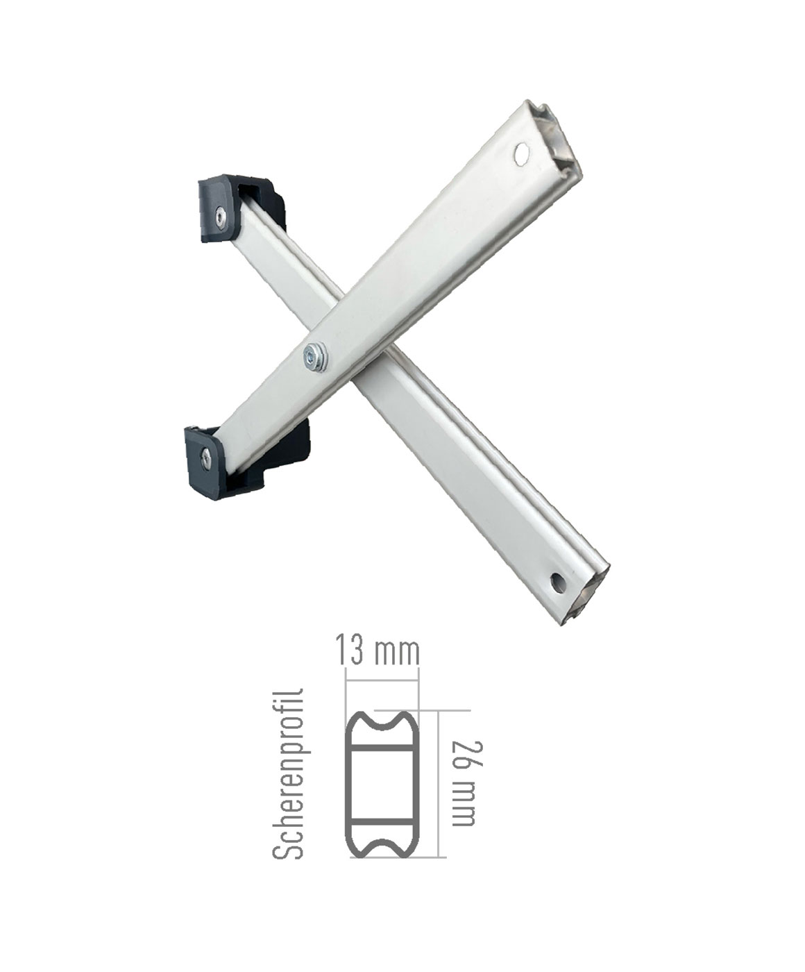 PRO ø45 Frame Scissor Profile